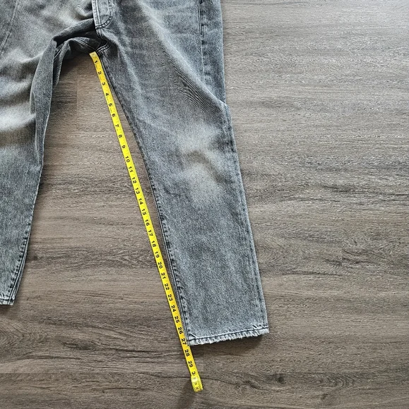 R13 Peyton Black Crossover Jeans Size 25 - Picture 16 of 16